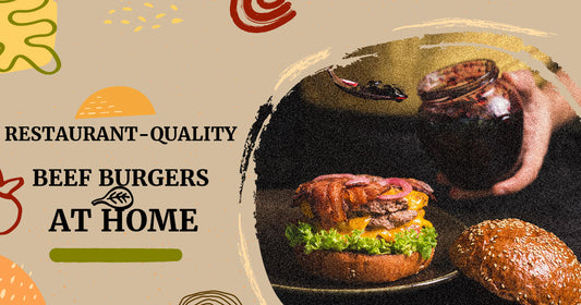 Restaurant-Quality Beef Burgers at Home: A Gourmet Guide