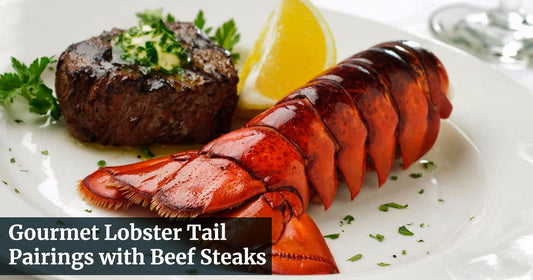 Gourmet Lobster Tail Pairings with Beef Steaks